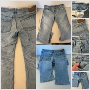 2 Pairs American Eagle Outfitters Men's Airflex Jeans - Size 36x32
